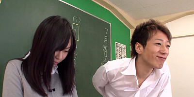 Nozomi Hazuki in Hot Nozomi Hazuki is a slutty squirting teacher - AviDolz