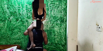 Desi indian wife real homemade wearing sexy dress and all position hindi