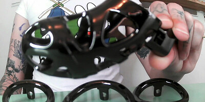 cock cage ASMR fetish femdom