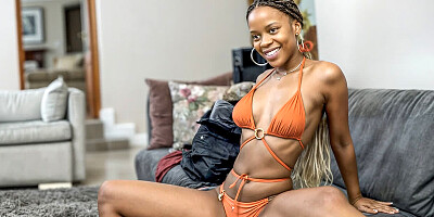 Hot African MILF gets rimmed and fucked hard at wild casting call