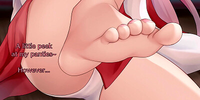 Yae Miko Makes you Cum in 5 Minutes... With Her Feet (Hentai JOI) (Femdom, Foot Fetish)
