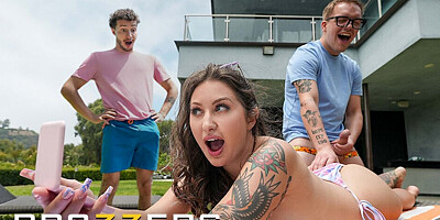 BRAZZERS - After Joshua',s Mess, Apollo Tries To Retain The Moral High Ground &amp, Fucks His Hot Neighbor Bella Blu