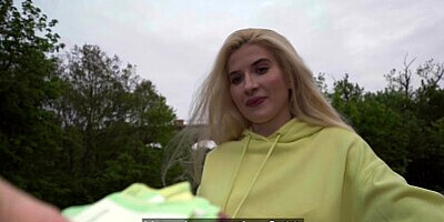 Public Agent Stunning Blonde Euro Babe gets a HARD DEEP Dicking