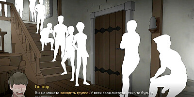 All the men in the tavern lined up for my wife to give them a blowjob.