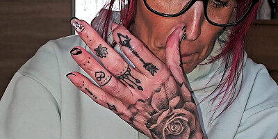 Dirty talk about fucking stranger in toilet