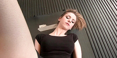 Stunning babe Stella Cox fucked hard in the gym from Luke