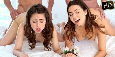 Melissa Moore And Riley Reid in Prom Night - TeamSkeet