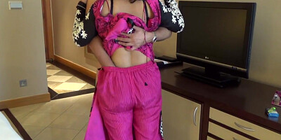 Horny desi girl playing
