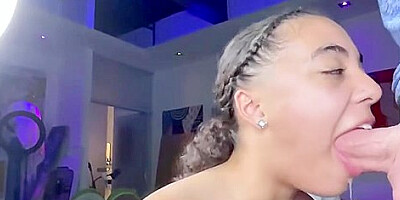 Zerella Skies - Sloppy Blowjob