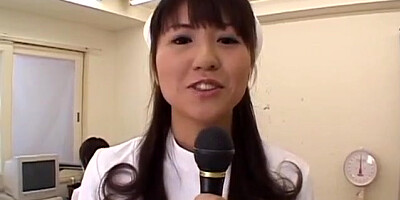 Misato Kuninaka, Asian nurse, drilled with toys - More at Pissjp.com