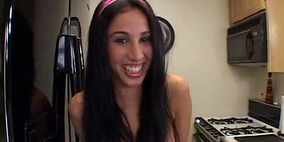 Gorgeous brunette teen 18+ young yasmin