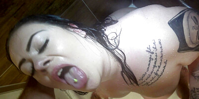 SUBMISSIVE ANASTASIA MOUTHFUCK ASS-FUCK PISSED