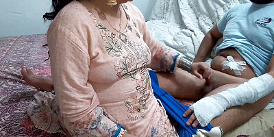The step-mother became disturbed by the stepson',s actions