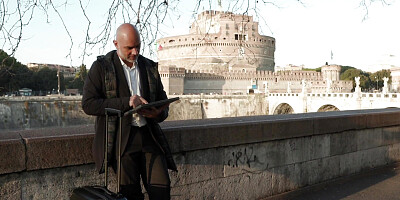 Stunning Cherry Kiss takes Christian Clay',s huge cock up her ass