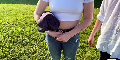 HUNT4K. Cuck Sees Pond Pound. Hot sex with Suzie Sparklez