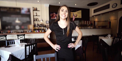 Waitress POV - Mackenzie Mace - Pizza Hussie