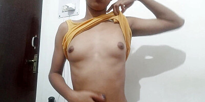 brunette masturbates to crazy intense orgasms