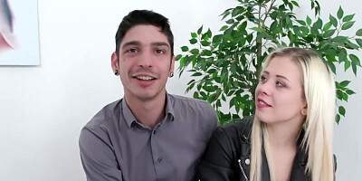 Anna Rey - Tiny Tits Wife Fucks As Hubby Watches