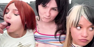 Liters Of Semen For Everyone! - Laura Hardkinks & Digna Morales & Sara Villegas