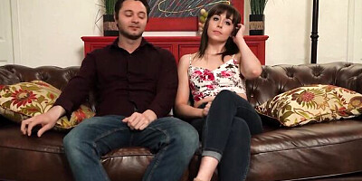 Lissome Jenna Noelle and Brad Sterling - licking pussy smut - MILFED