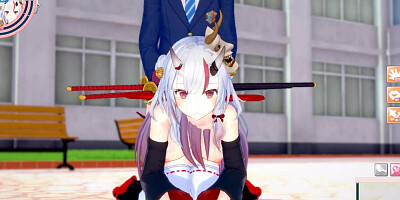 [Hentai Game Koikatsu! ]Have sex with Big tits Vtuber Nakiri Ayame.3DCG Erotic Anime Video.