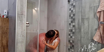 S01E08 - Wash me - rough and romantic shower sex