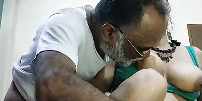 Old man fucking her step daughter sucking foreplay,hot boobs nipple tiny little pussy