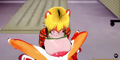 Furry Hentai - Tiger & Fox Yiff