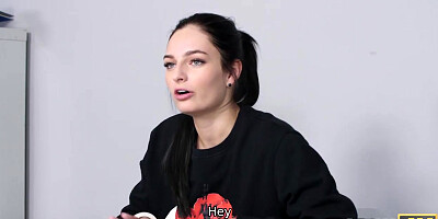 LAW4k. Silly chick gets in jail and pays with pussy for her freedom