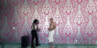 Ana Foxxx, August Skye And Charles Dera In Pack Your Stuff While I Fuck My New Gf