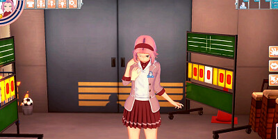 3D Hentaigame - Sakura Haruno skip her class to lose virginity 1