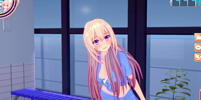 3D/Anime/Hentai: Hottest and most popular girl in school gets Fucked by the pool in her bikini !!!