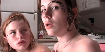 Lily and Dahlia Lesson 11A - PissWhoreTraining