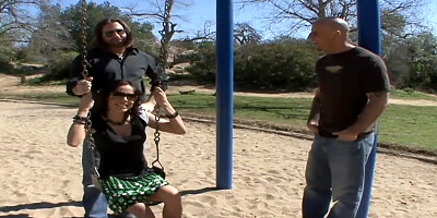 Anita Peida Gets To Suck And Fuck His Huge Curved Cock