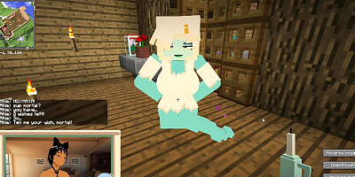Minecraft Jenny Mod Summoning a Genie called Allie and wishing sexual favors from her like Deepthroat