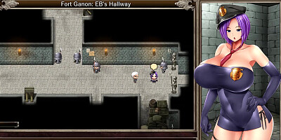 Karryn's Prison [PornPlay Hentai game] Ep.17 gangbanged by lizardman thug monster cock