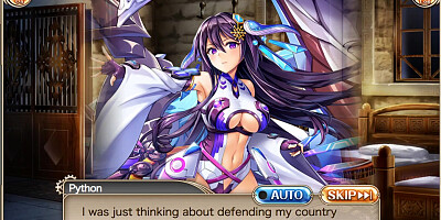 [Frozen Shield] Python H-Scene (Kamihime Project ENG)