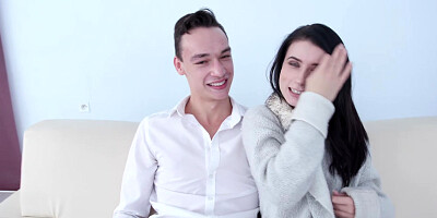 Petite Wife Nicole Black Loves Riding Dick Next to Her Cuck
