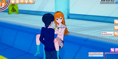 3D Hentaigame - Nami fucked hard and cums underwater