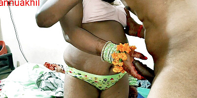 Bhabhi's sex on Karwa Chauth