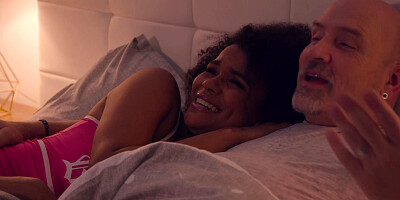 NURUMASSAGE Busty Ebony Babe Offers Happy Endings To Get Extra Money For Her Wedding