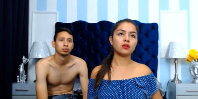 Pretty Hot Colombian Nerd Getting Fuck After Blowjob