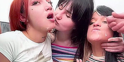 Liters Of Semen For Everyone With Sara Villegas, Digna Morales And Laura