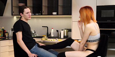 GIRLSRIMMING - Naughty teen 18+ Elin Flame rimming her boyfriend and gets fucked