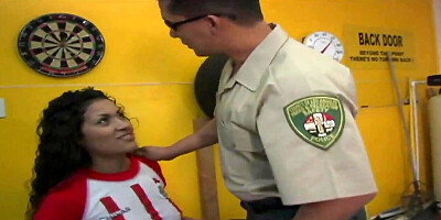 Hardcore Latina Sex with Big Dick Border Patrol Man