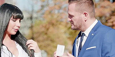 Valentina Ricci, Yanick Shaft And Rebecca Volpetti In Seductive Rebecca And Valentinas Anal Gape Sex