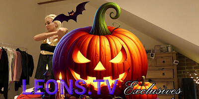 Hot Sexy and Horny Petite College Girls Throw a Halloween Party with Their Bffs on a Try on Haul Day for Lingerie and Panties