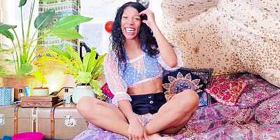 Ersties - UK Babe Sabrina J Masturbates With a Variety of Sex Toys