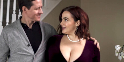 Thick MILF Natasha Nice banged by Lucas Frost in front of her man