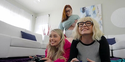 Cara May, Haley Spades, Abigaiil Morris creating REAL magic
